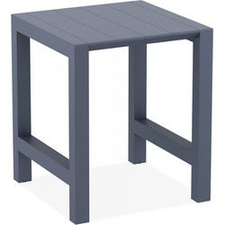 ATCHAM uitschuifbare statafel (100-140)x100x106 cm Grijs