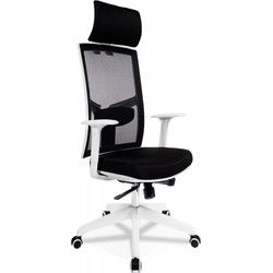 MATILDA design bureaufauteuil 65x645x1195 cm Wit