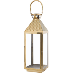 BALI - Lantaarn - Messing 55 cm - RVS