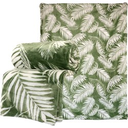 Unique Living | Plaid Fien 150x200cm hedge green