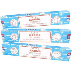 36 wierook stokjes Nag Champa Karma - Wierookstokjes