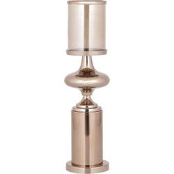 PTMD Windlicht Rodire - 11x11x41 cm - RVS - Brons