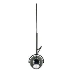 pendant lamp camera - zwart - 12x12x150 cm