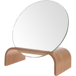 HKliving spiegel op standaard wilgenhout