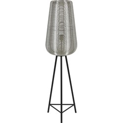 Light & Living - Vloerlamp ADETA - Ø37x135cm - Zilver