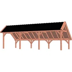 Trendhout douglas kapschuur De Hoeve XL, 926 x 380 cm