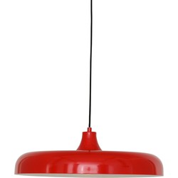 Steinhauer hanglamp Krisip - rood - metaal - 50 cm - E27 fitting - 2677RO