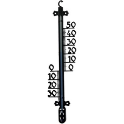 Buiten Thermometer - Zwart - 65 cm - Celsius - Wandmontage - Buitenthermometers