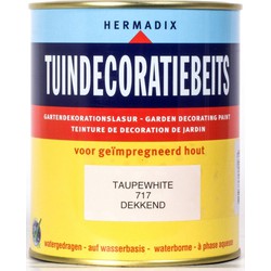 Tuindecoratiebeits 717 taupe white 750 ml