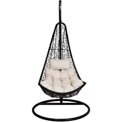 Feel Furniture - Wicker hangstoel - Halve maan