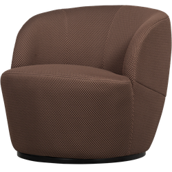 WOOOD Serra Draaifauteuil - Mesh - Espresso - 68x70x77