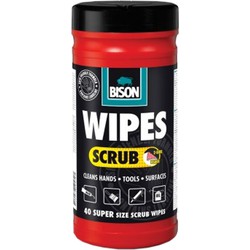 Magic Wipes Scrub 40 St. Pot