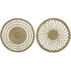 Placemat sea grass dia38-H0.01cm natural