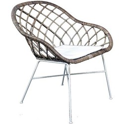 Rotan stoel Chair Grey