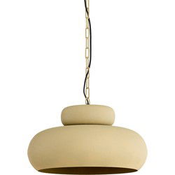 Light & Living - hanglamp - Neiva - geel - metaal - E27 - 2990764