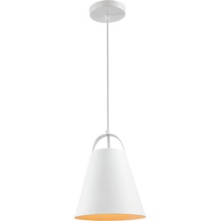 QUVIO Hanglamp langwerpig wit - QUV5072L-WHITE