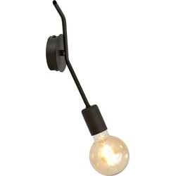 Scandinavische plafondlamp Frix Zwart