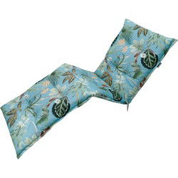 Madison - Ligbedkussen Grasse aqua - Ca. 200x65 cm