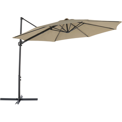 Beliani SAVONA II - Cantilever parasol-Zwart-Polyester
