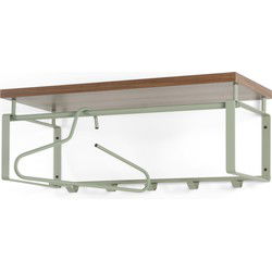 Spinder Design kapstok Rex 3 - Dusty Green - 5 haken