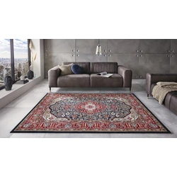 Klassiek vloerkleed - Laagpolig - Isfahan - Navy Blauw - 200 X 290 CM