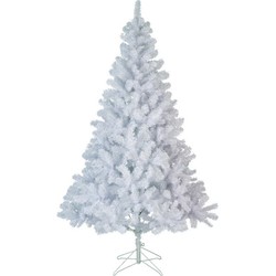 Everlands kunst Kerstboom Imperial Pine - wit - 120 cm - Kunstkerstboom