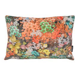 Velvet Flowers 3 Long | 30 x 50 cm | Kussenhoes | Velvet/Polyester