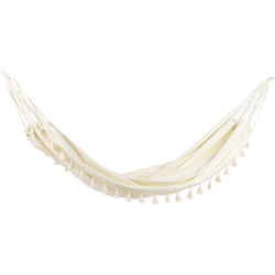 Beliani VERCELLI - Hangmat-Beige-Katoen