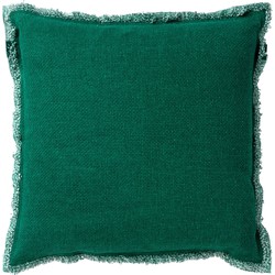 Dutch Decor BURTO - Kussenhoes 60x60 cm - gewassen katoen - Galapagos Green - groen - Dutch Decor