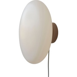 Wandlamp Sapporo - Wit - Ø28cm