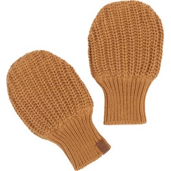 Baby's Only Handschoentjes teddy Soul - Caramel - 6-12 mnd - 100% ecologisch katoen