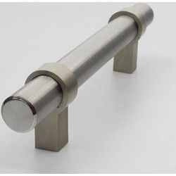 Deurgreep Marloes - staal - 96 mm - Modern - Handgreep - Kastgreep - Ladegreep
