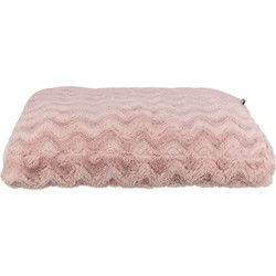 TRIXIE HONDENKUSSEN LOKI GERECYCLED HOEKIG ROZE 80X60 CM