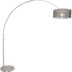 Steinhauer vloerlamp Sparkled light - staal -  - 9681ST