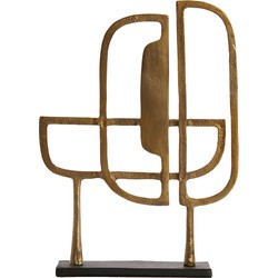 Light & Living - Ornament AARON - 26x8x36cm - Goud