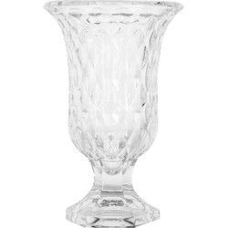 Clayre & Eef Vaas  Ø 12x19 cm Transparant Glas