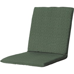 Madison - Hoge rug - Check green - 97x49 - Groen