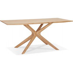 MANITOU 195 eetkamertafel 195x95x76 cm Beige