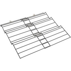 Metaltex Verschuifbaar Kruidenrek 26-51 cm Zwart/Metaal