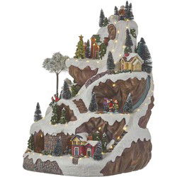 Luville Kerstdorp Luville Specials - 33x31x46 cm - Polyresin - Multi