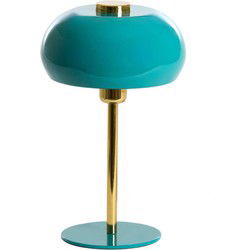 Light & Living - tafellamp - Surin - blauw - metaal - nachtkastlamp - E27 - 1890072