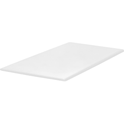 Beliani RESTFUL - Topper-Wit-PU-schuim