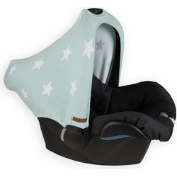 Baby's Only Autostoel zonnekap - Zonnescherm Maxi Cosi 0+ Star - Mint/Wit