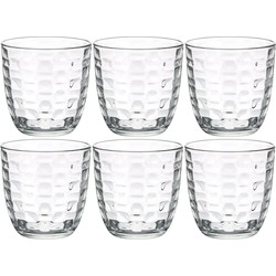 Bormioli Rocco Drinkglazen Tumblers - 6x stuks - transparant - 300 ml - Drinkglazen