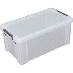 Allstore Opbergbox - 7,5 liter - Transparant - 25 x 19 x 16 cm - Opbergbox