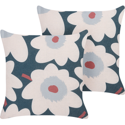 SESBANIA - Sierkussen set van 2 - Multicolor - 45 x 45 cm - Polyester