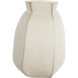 Light&living Vaas 28x25,5x40 cm VELIKO glas licht bruin
