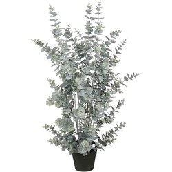 Mica Decorations Kunstplant Eucalyptus - 40x40x113 cm - Polyethyleen - Groen