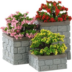 Weihnachtsfigur Flower bed boxes set of 3 - LEMAX