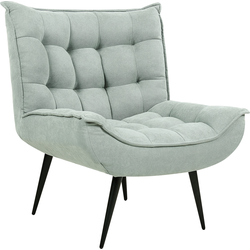 Beliani ALVESTA - Fauteuil-Groen-Polyester